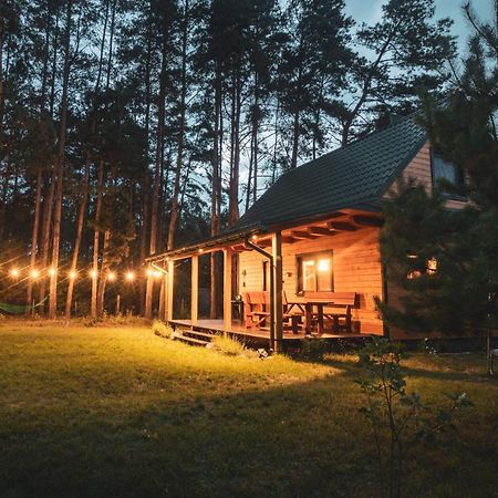 Lesna 21 Dom Poludnie Przy Puszcza Bialowieska Luka Bagian luar foto