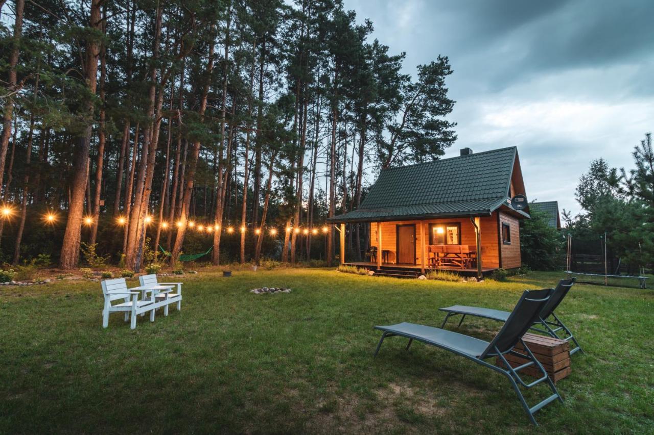 Lesna 21 Dom Poludnie Przy Puszcza Bialowieska Luka Bagian luar foto