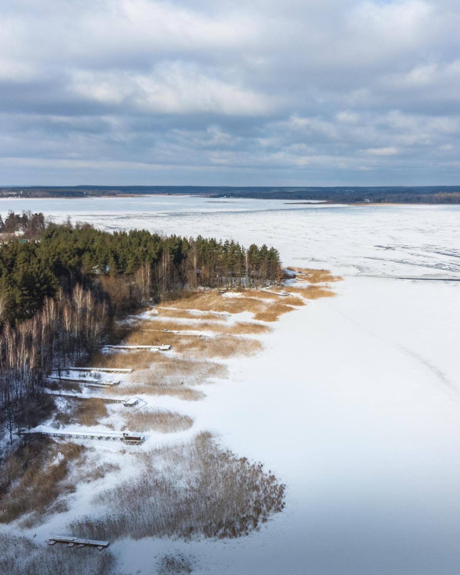 Lesna 21 Dom Poludnie Przy Puszcza Bialowieska Luka Bagian luar foto